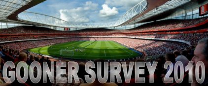 Gooner Survey 2010 - Last Chance to Vote