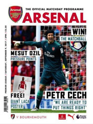 The Arsenal Official Programme 2017-18