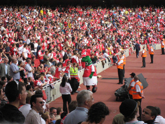 Arsenal stewards under orders to eject Gunners’ faithful