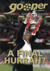 End of season special edition of The Gooner on sale this evening