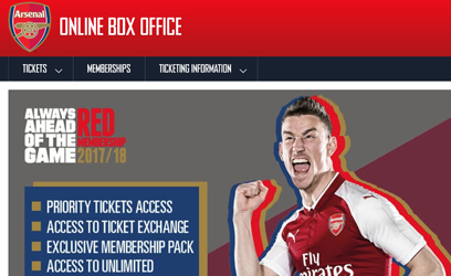 Arsenal’s New Updated Online Box Office Is Completely & Utterly F***ed