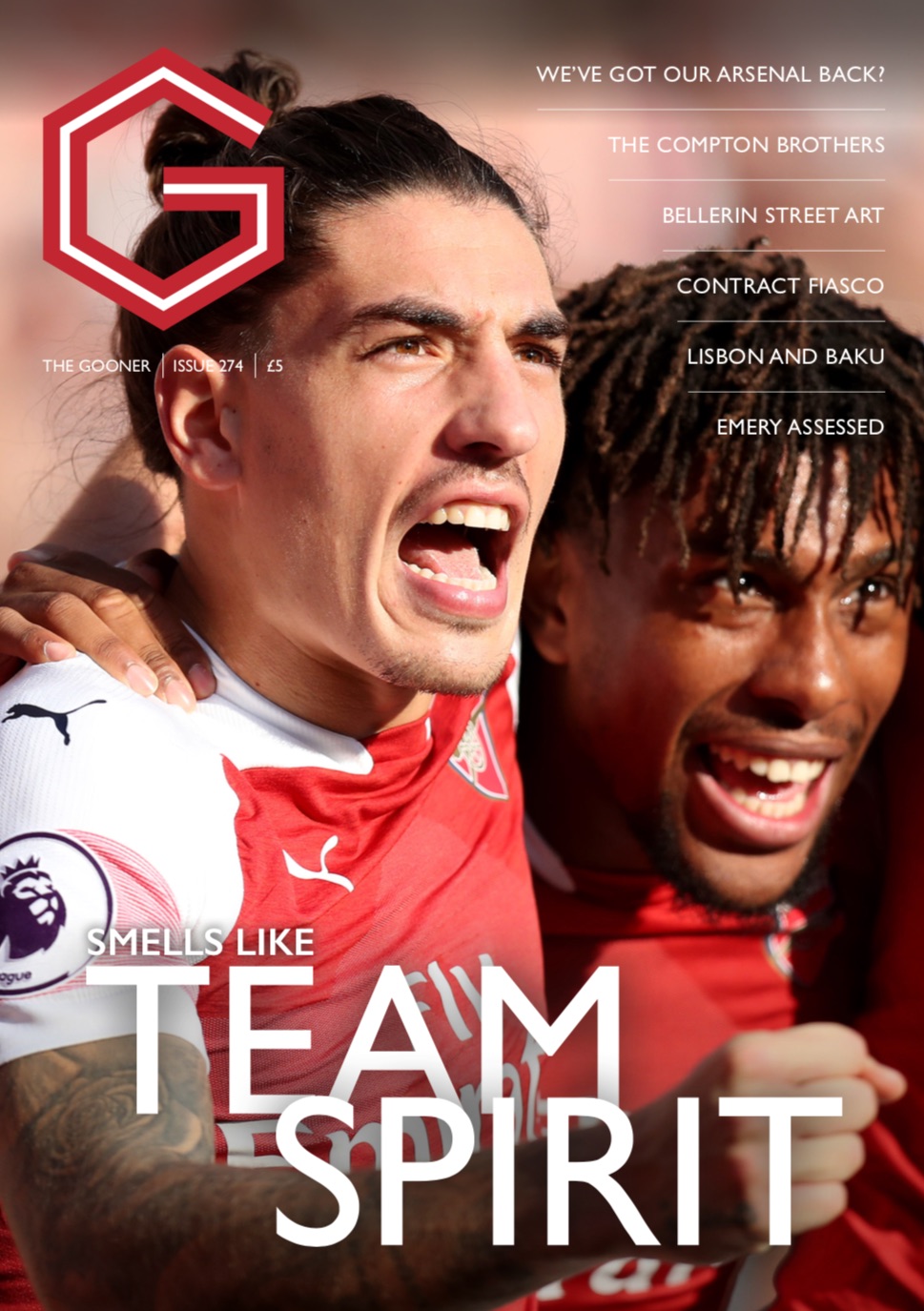 Gooner Issue 274 - Front Cover